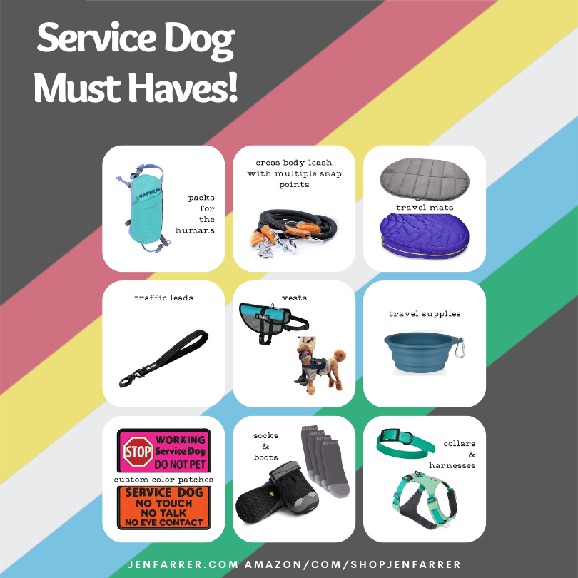 Service Dog Gear List