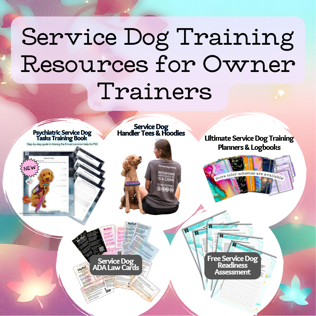 Service Dog Gear List #SDGear #servicedoggear